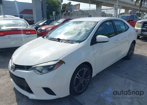 2016 Toyota Corolla Le from USA, damaged, VIN 5YFBURHE6GP548053